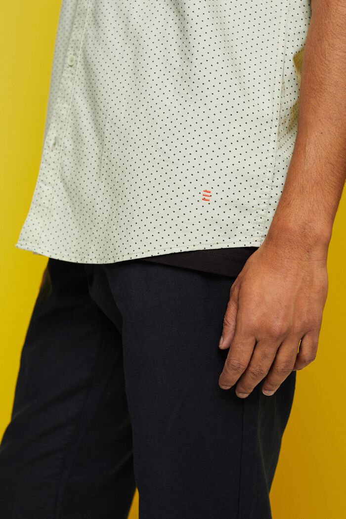Button-Down-Hemd mit Print