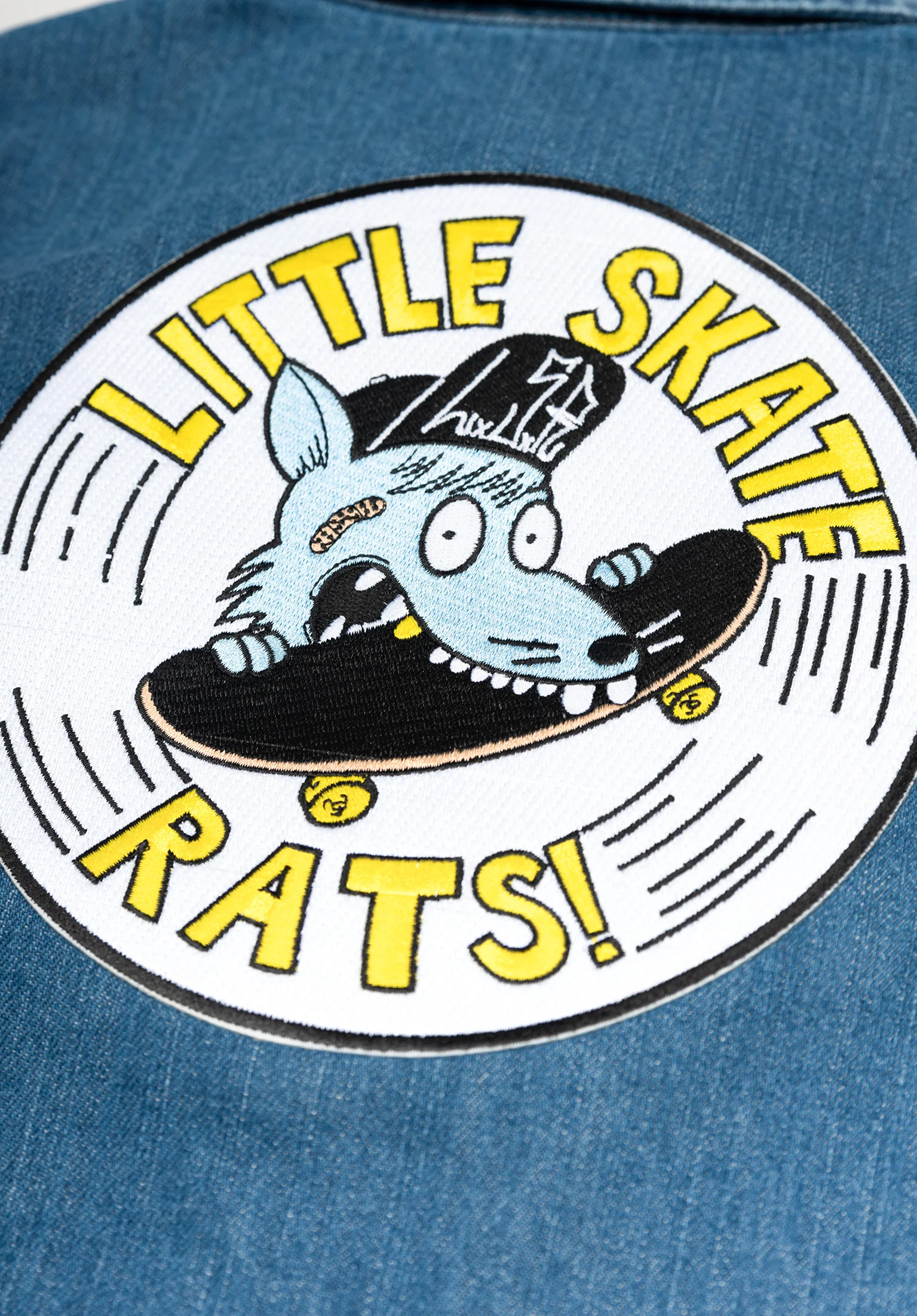 Jeansjacke Logo Patch