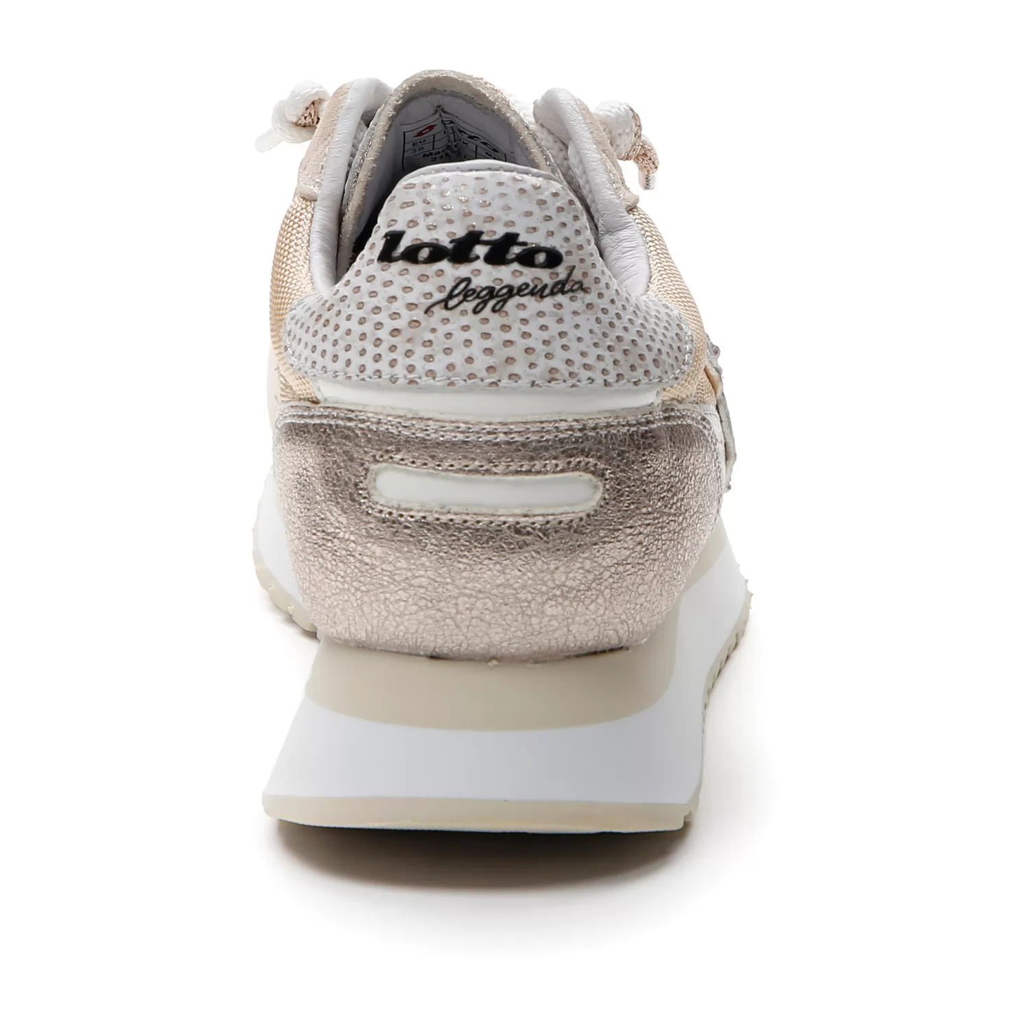 TOKYO WEDGE II SHINY MED TAPIOKA VIT/GYLLENE MANDEL