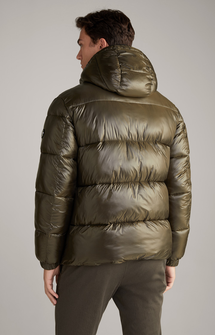 Steppjacke Ambro mit Kapuze in Khaki