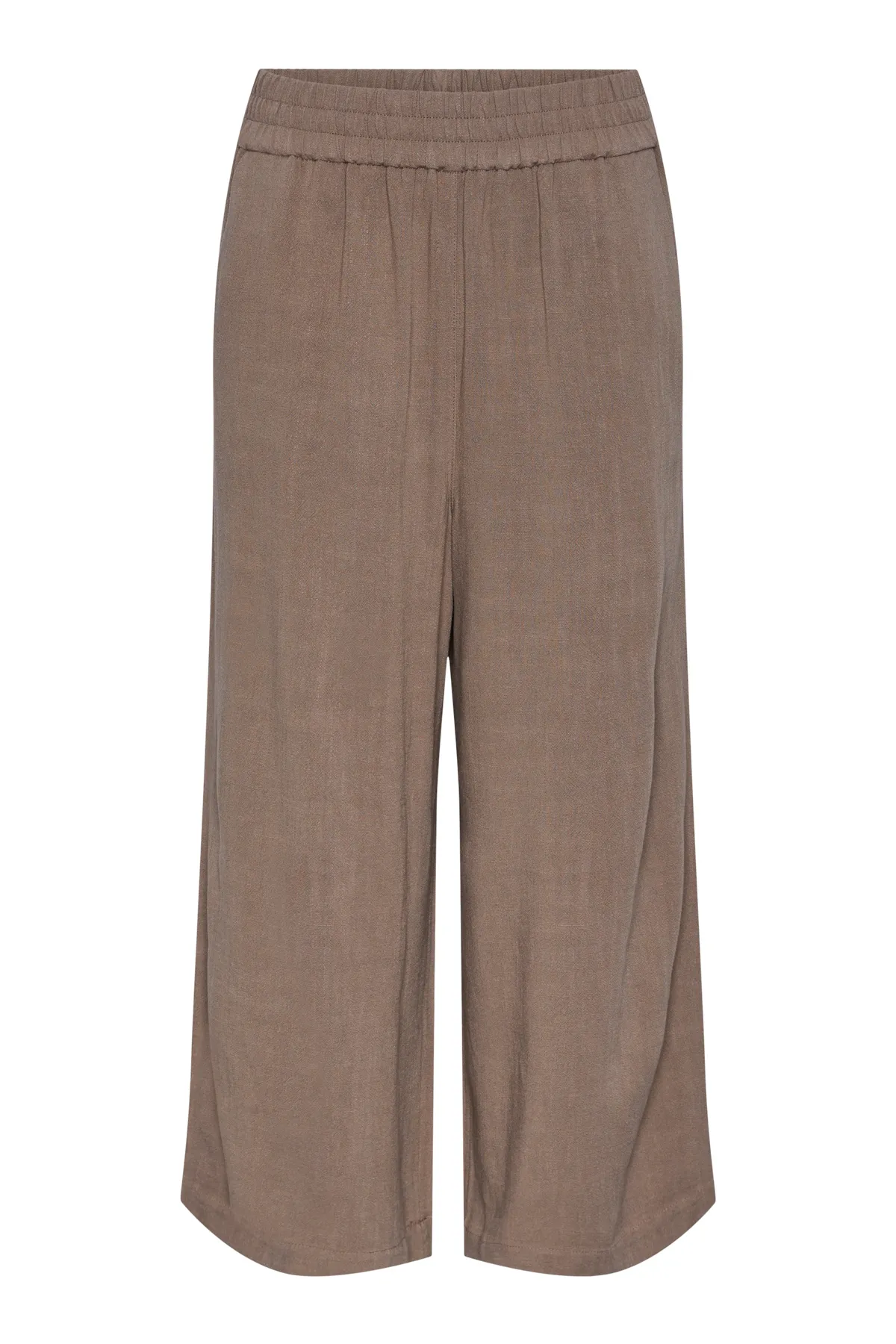 PIECES  Hose - Braun - Wide Leg