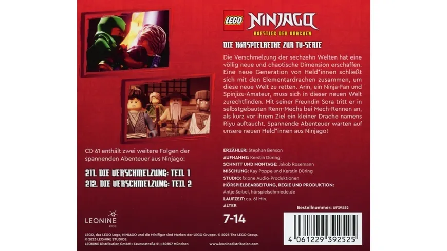 LEGO Ninjago (CD 61)