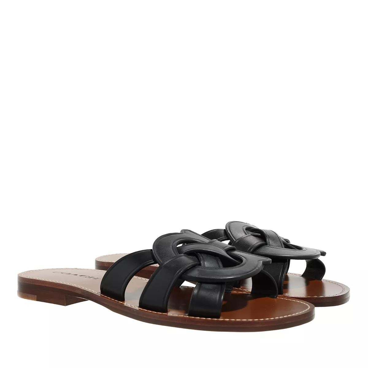 COACH Komfort Sandalen schwarz Sandale
