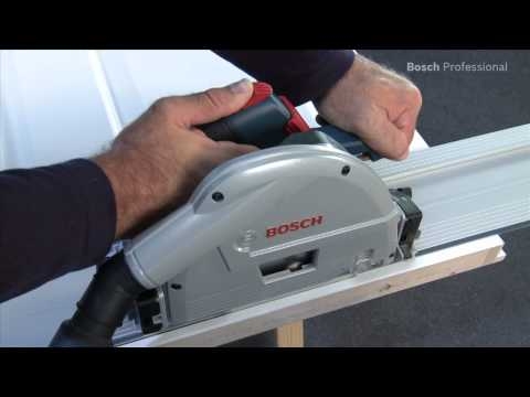 Ferăstrău circular cu imersie Bosch Blue 0601675001 GKT 55 GCE 1400 W în L-Boxx