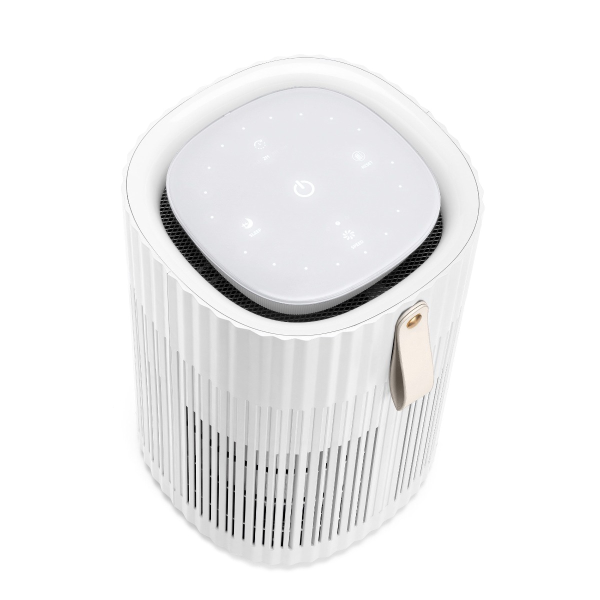 AirExchange 2022150-T | WEISS 2022150-T WEISS Professioneller Luftreiniger 150-T Weiß mit HEPA H13 Filter, Aktivkohle, Ionisator, UV-C LED Geeignet für Räume bis zu 40 m²