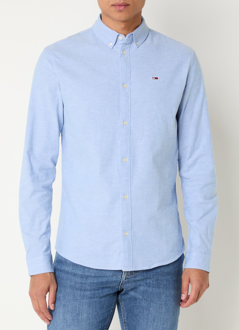 Tommy Hilfiger slim fit shirt with logo embroidery