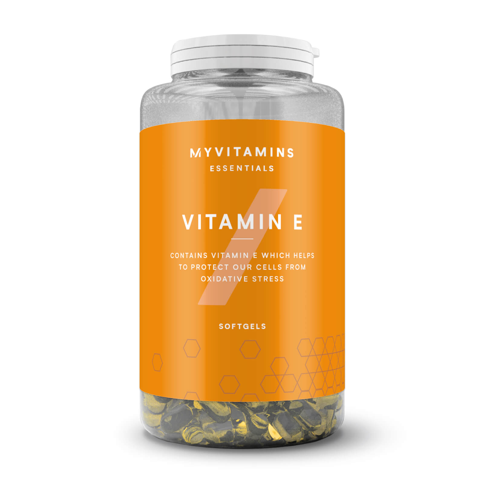 Vitamine E, Sans arôme ajouté, Pot, 180 capsules