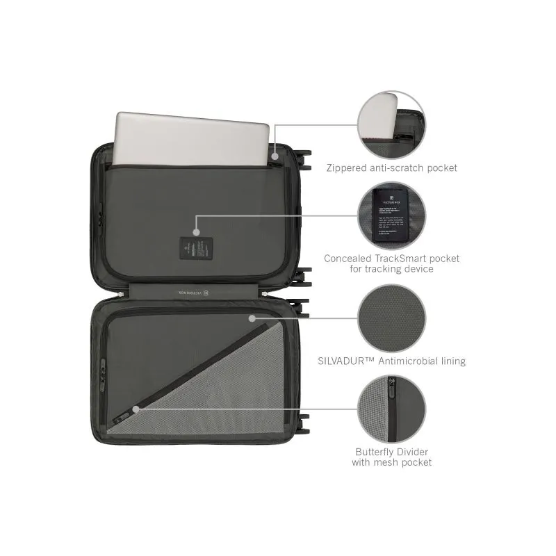 Victorinox Airox Advanced Frequent Flyer Carry-On Erweiterbar (55 cm) - Black