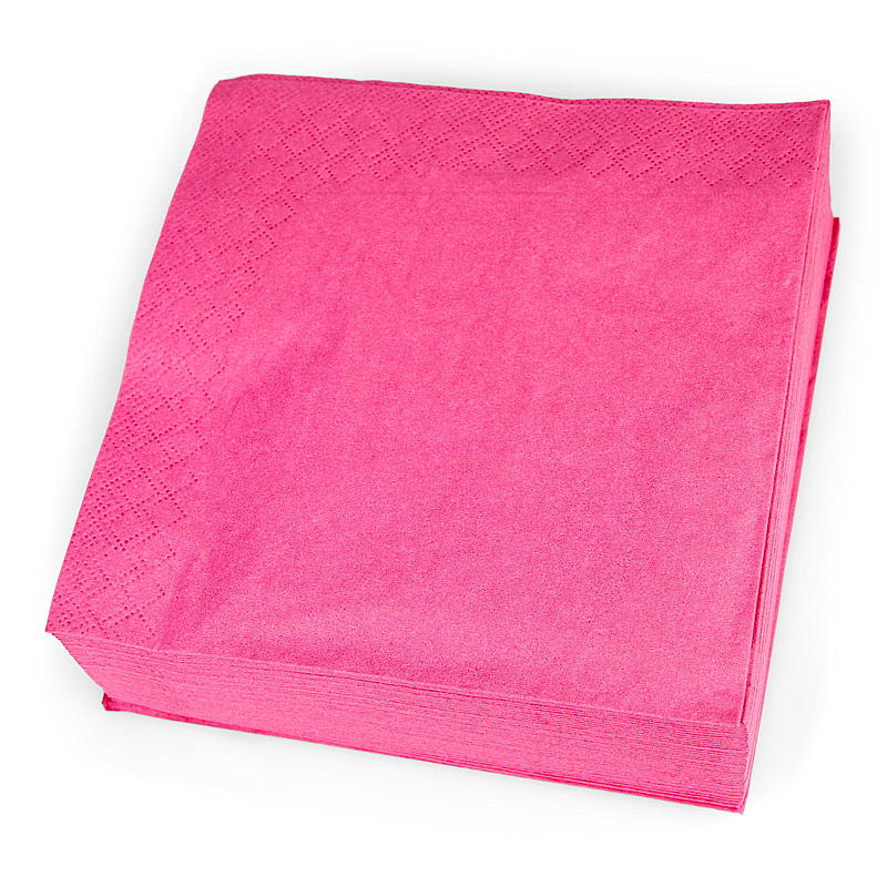 Vie Eco Servietter 50-pk 33x33 cm 3-lags love pink