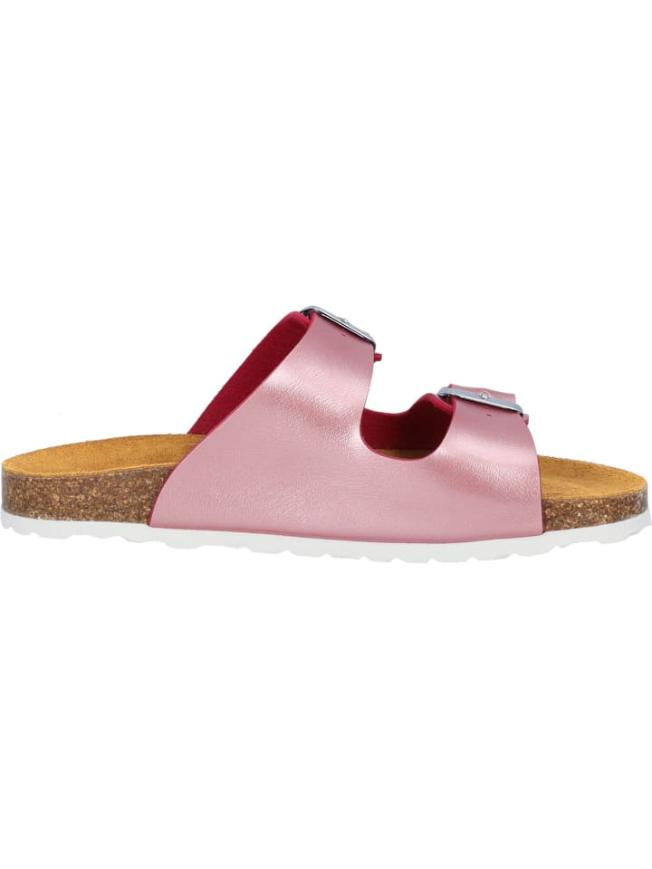 palado Pantoletten in Pink Metallic günstig kaufen