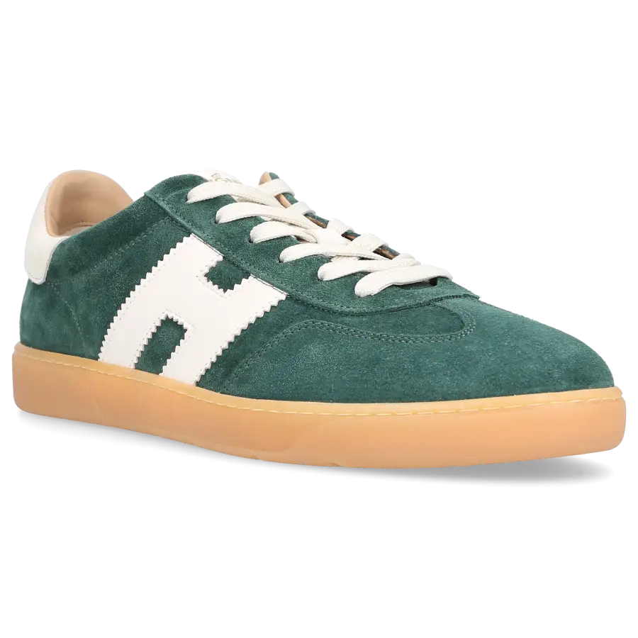 Hogan - Sneaker low H327 Veloursleder - grün