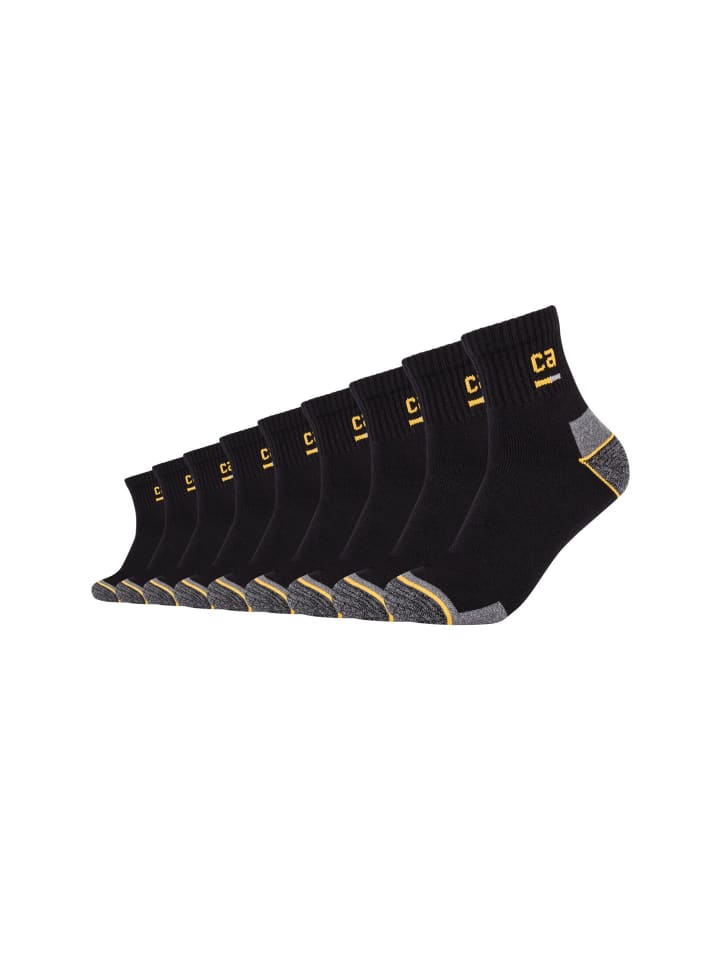 camano Arbeitskurzsocken 9er Pack work in Schwarz günstig kaufen