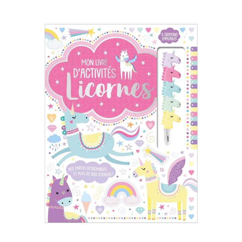 Livre Mon livre d'activités Licornes