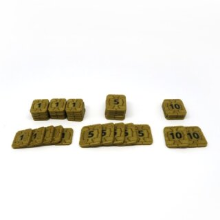 Credit Tokens for Underwater Cities - 35 pieces