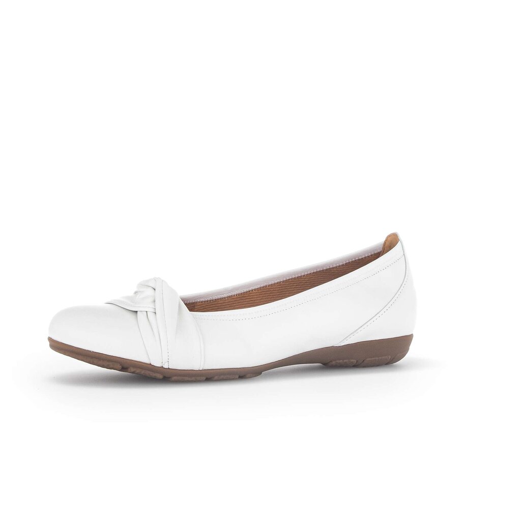 Gabor fashion Sportliche Ballerina weiß