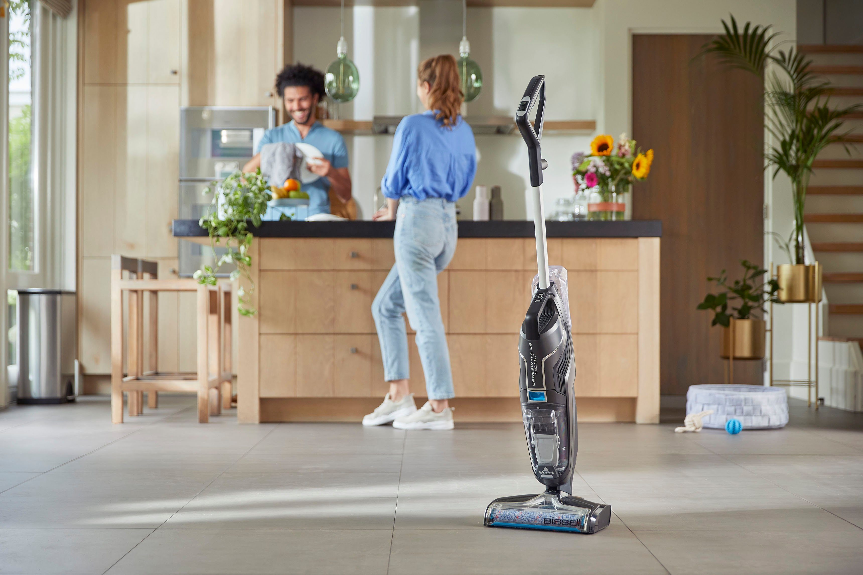 Bissell Nass-Trocken-Sauger CrossWave C6, 255 W, beutellos, cordless