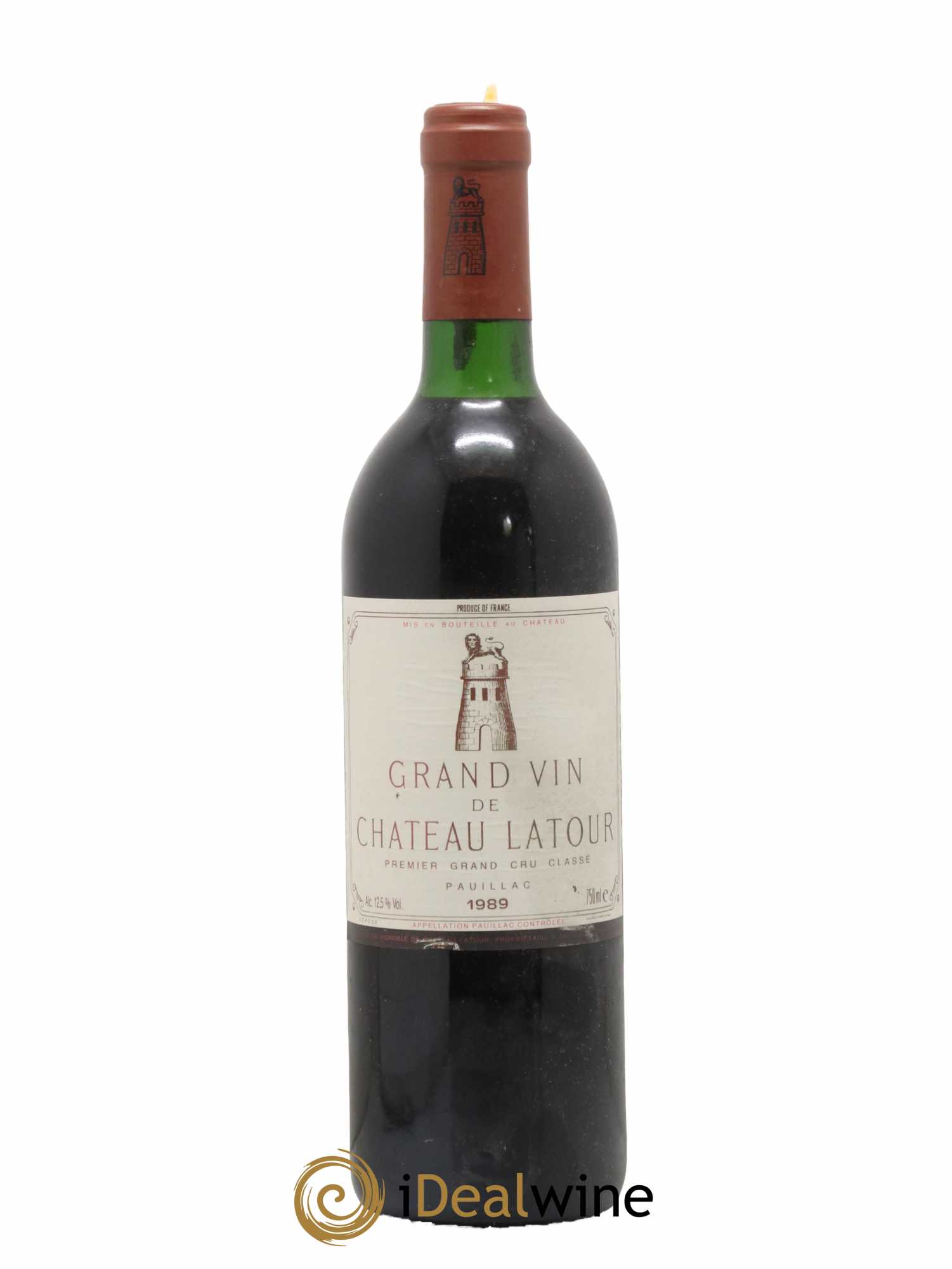 Château Latour 1er Grand Cru Classé  1989 - Lot de 1 Bouteille