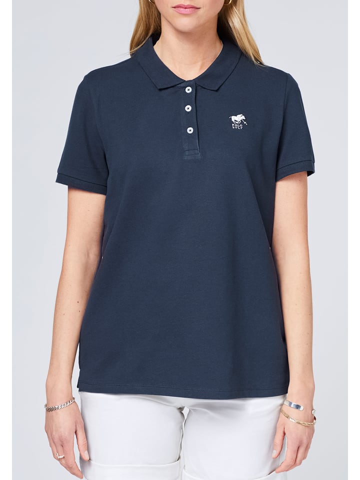 Polo Sylt Poloshirt in Dunkelblau günstig kaufen