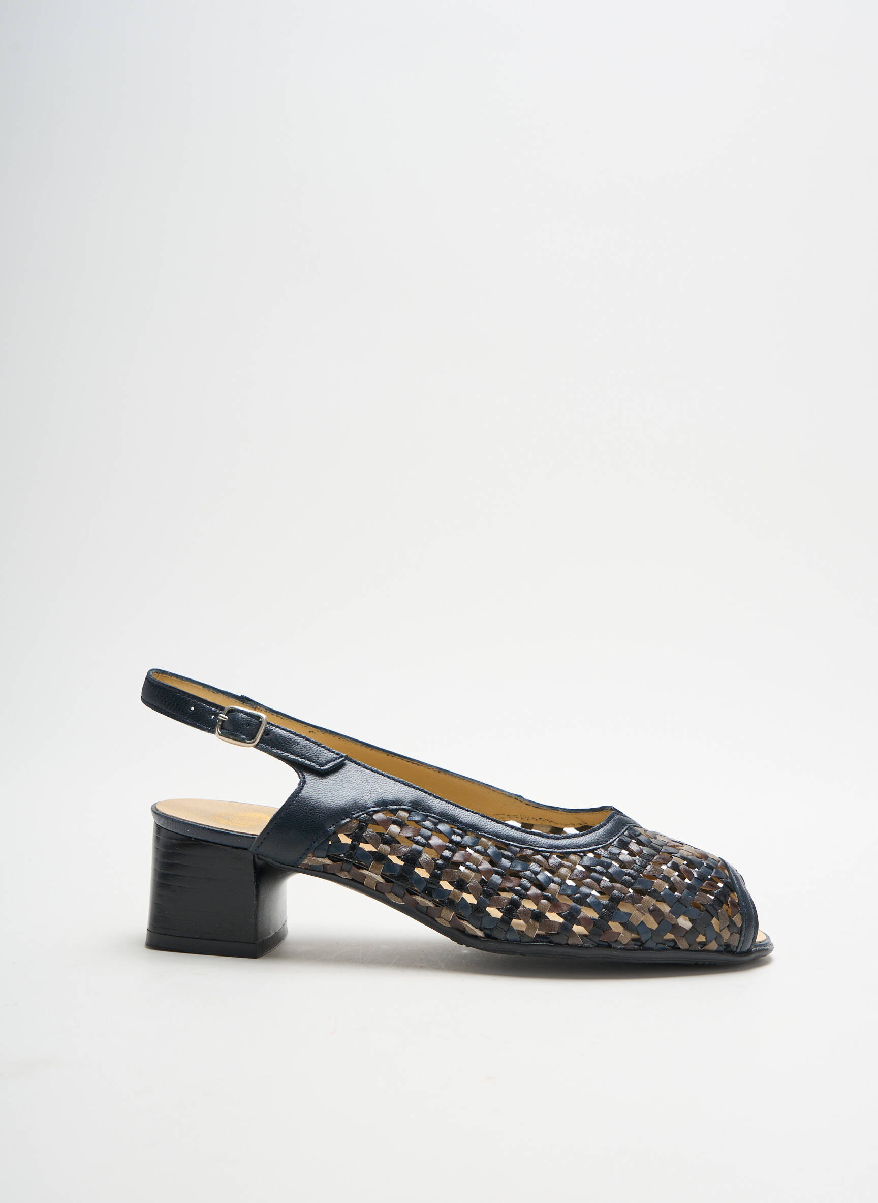 Ombelle Sandales Nu Pieds Femme couleur bleu