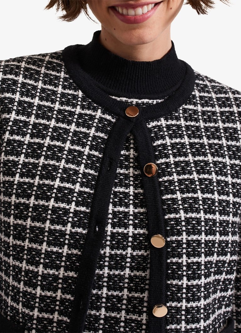 Phase Eight Tiffany paksu tweed-jäljitelmäliivi