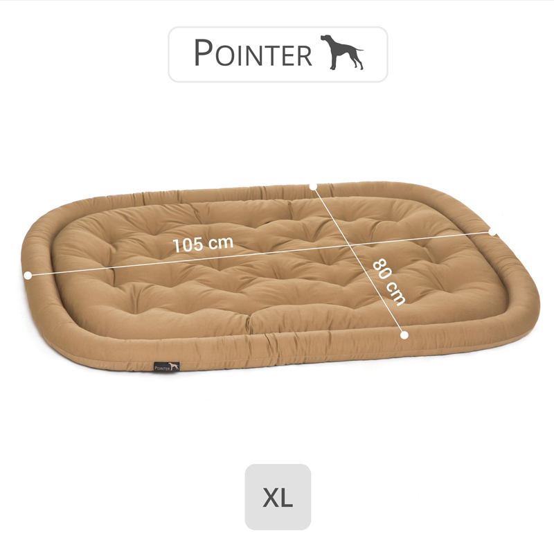 Pointer Hundekissen Pointer Liegekissen khaki XL