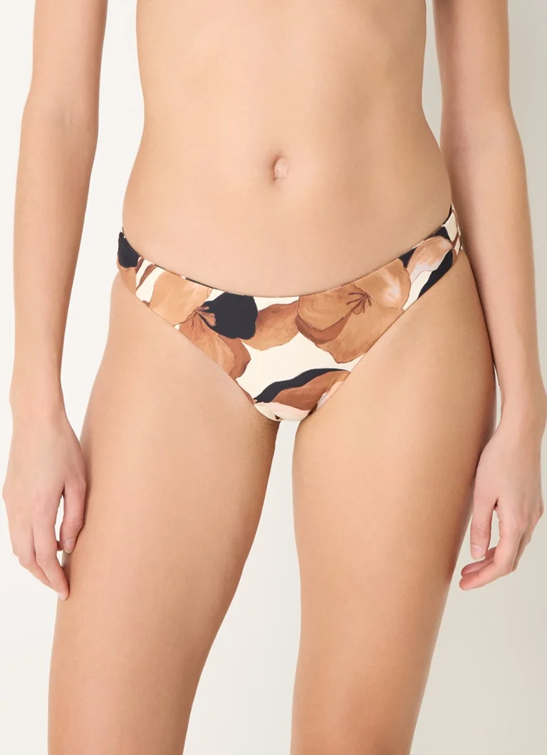 Seafolly Secret Garden Print Reversible Bikini Bottom
