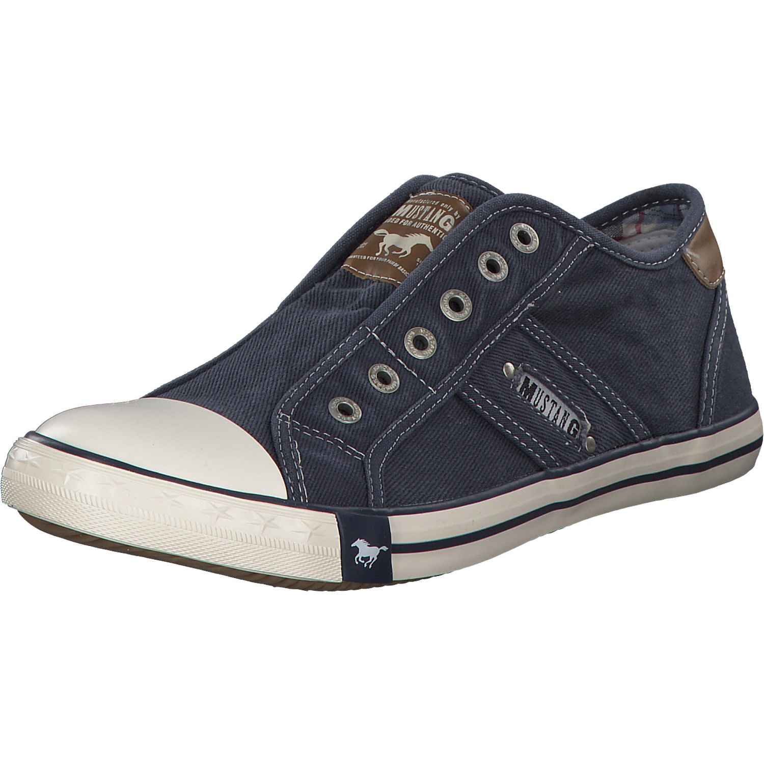 Mustang 4058401, Sneakers Low, Herren, Blau (Dunkelblau)