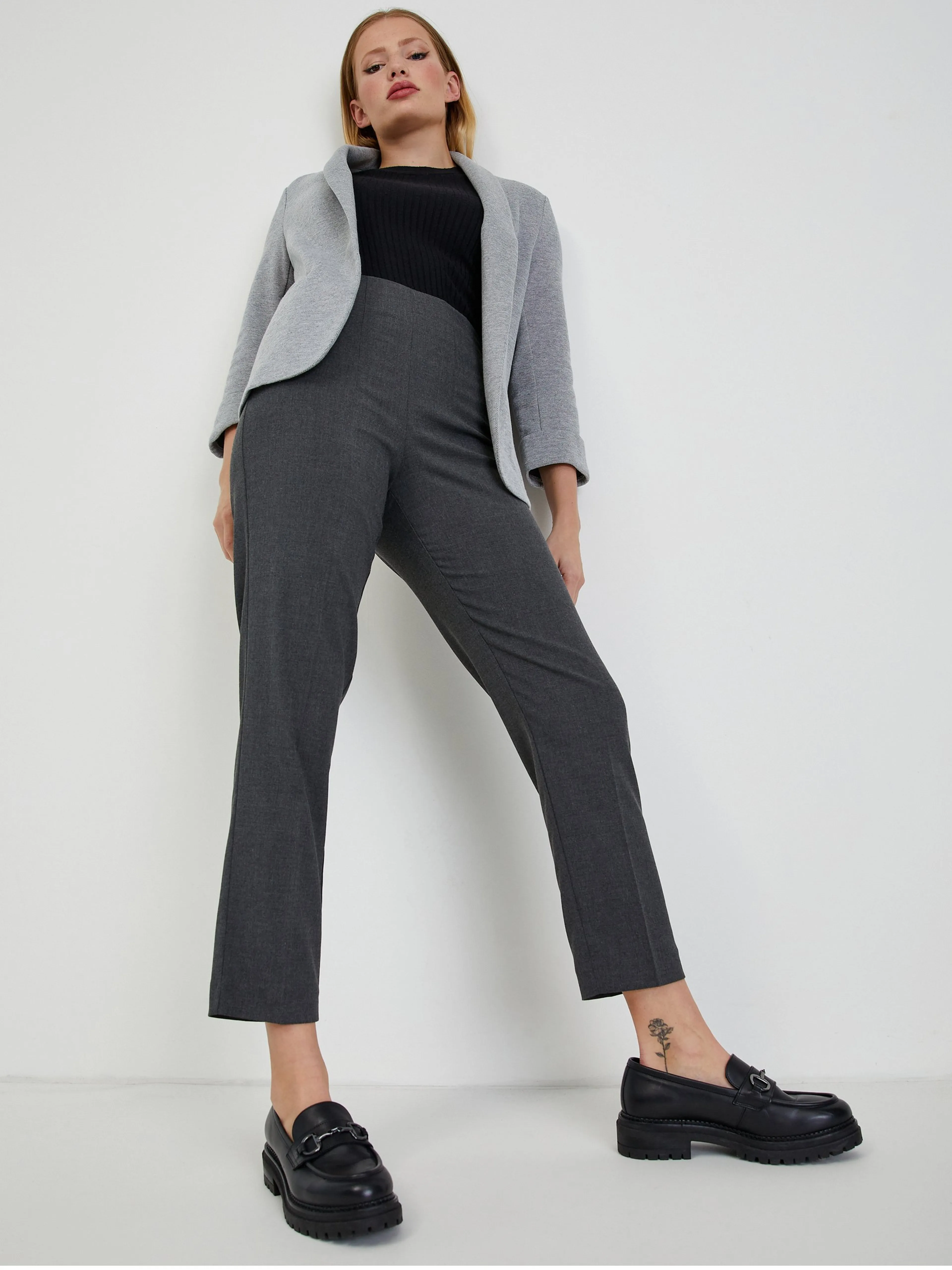Hellgraue Damenjacke ORSAY