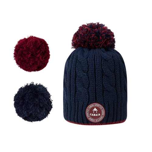 Milky Navy navy blue beanie