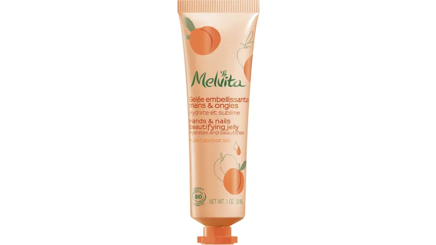 Melvita Creme Gel Hand Nägel Aprikose 30 ml