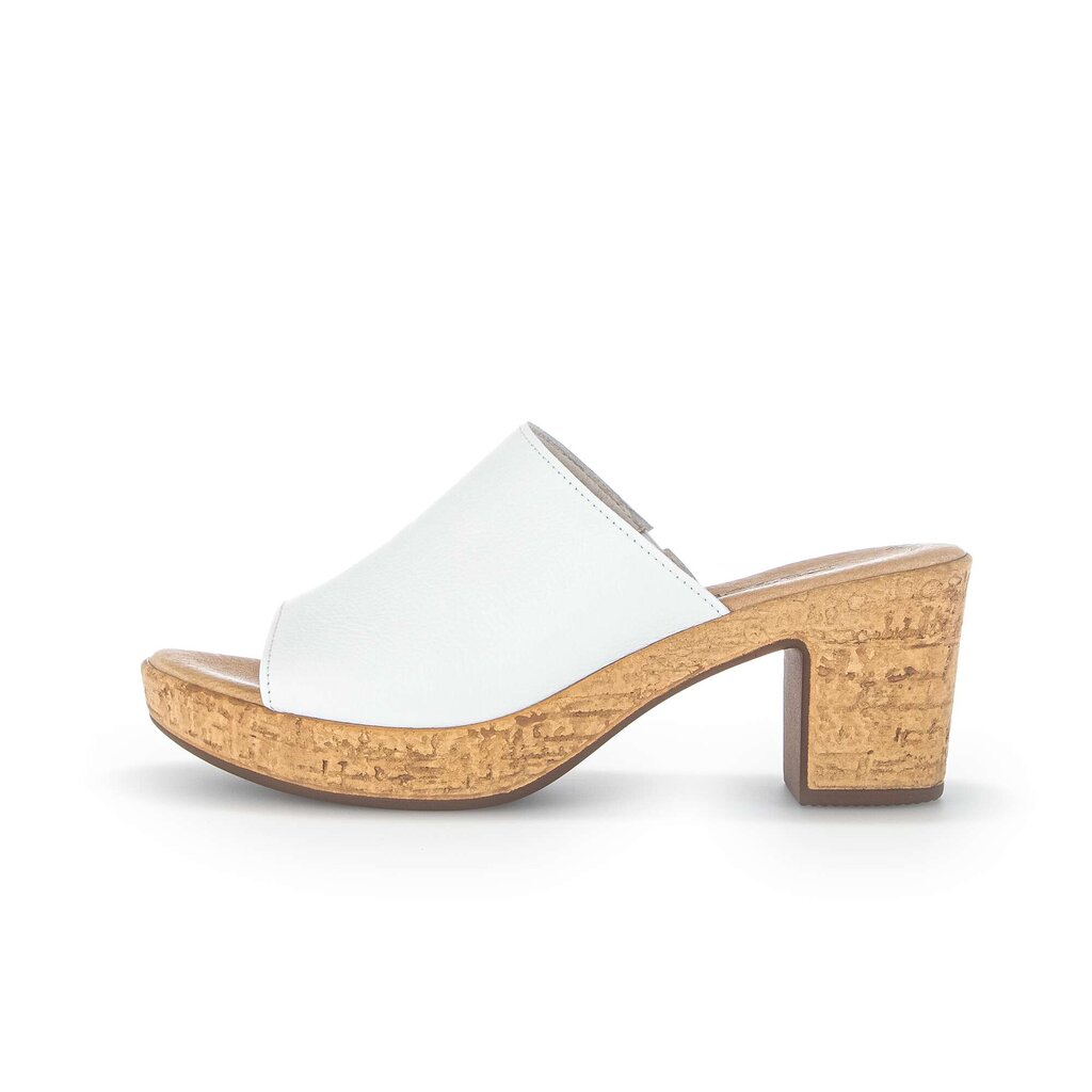 Gabor fashion Pantolette weiß