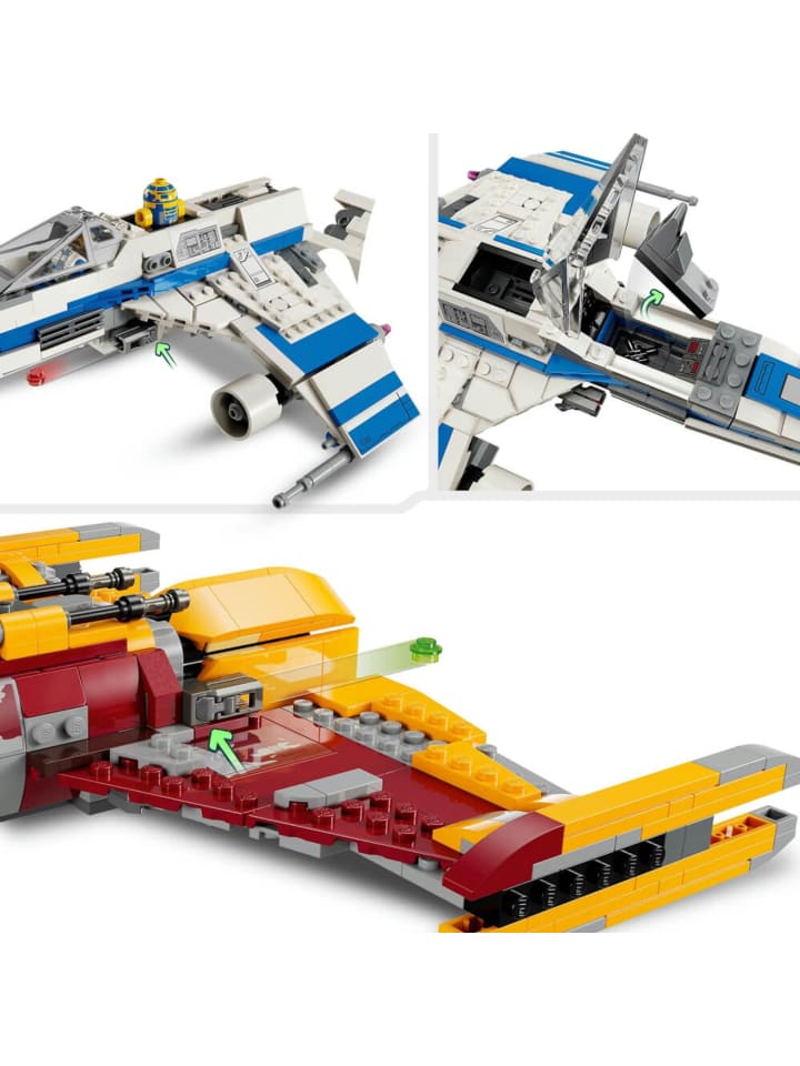LEGO Star Wars E-Wing vs. Shin Hatis Starfighter in Mehrfarbig ab 9 Jahre günstig kaufen onesize
