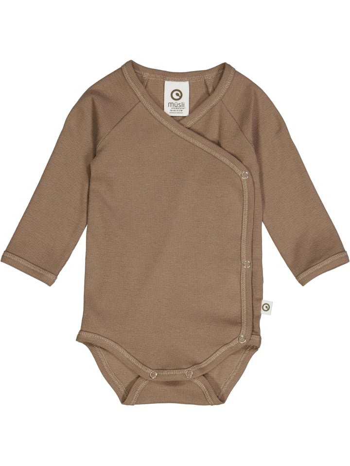 müsli Langarmbody 2er-Pack in cream/Walnut günstig kaufen