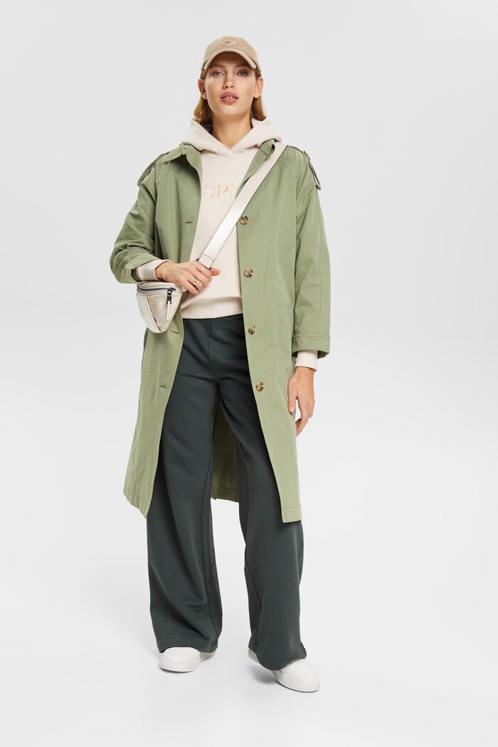 Trenchcoat mit Bindegürtel
