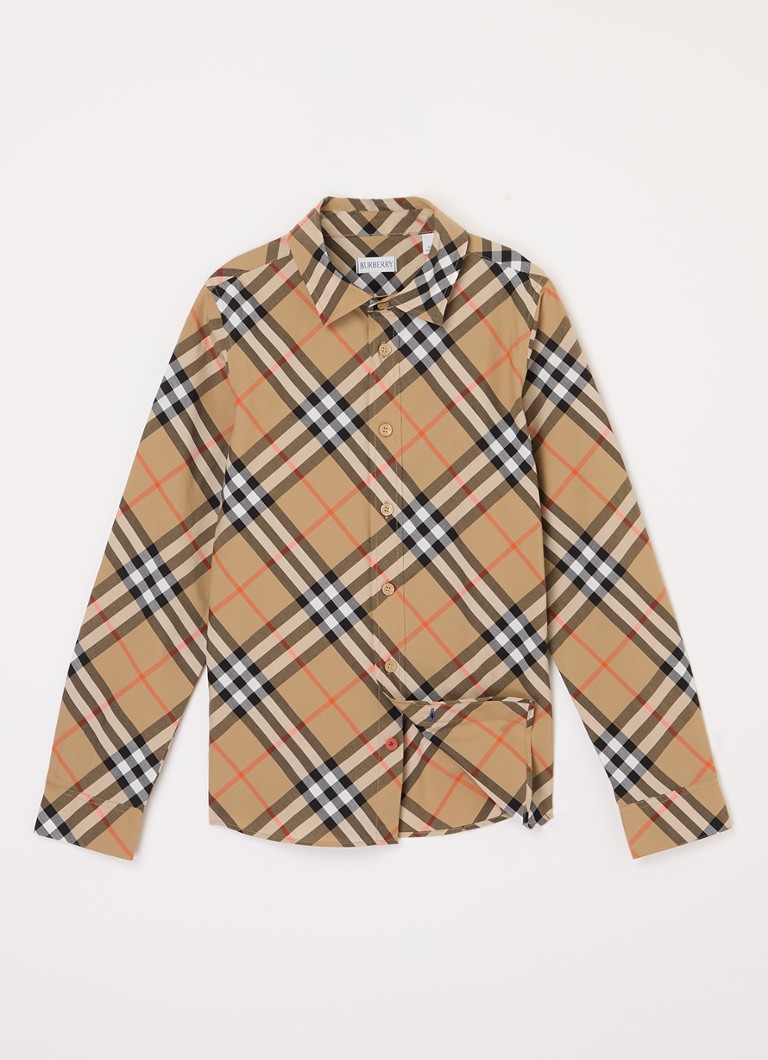 Cămașă Burberry din bumbac organic