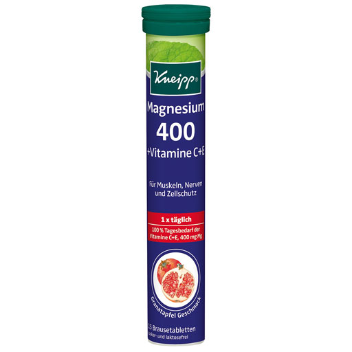 KNEIPP Magnesium 400 C E Brausetabletten  15 St  Brausetabletten