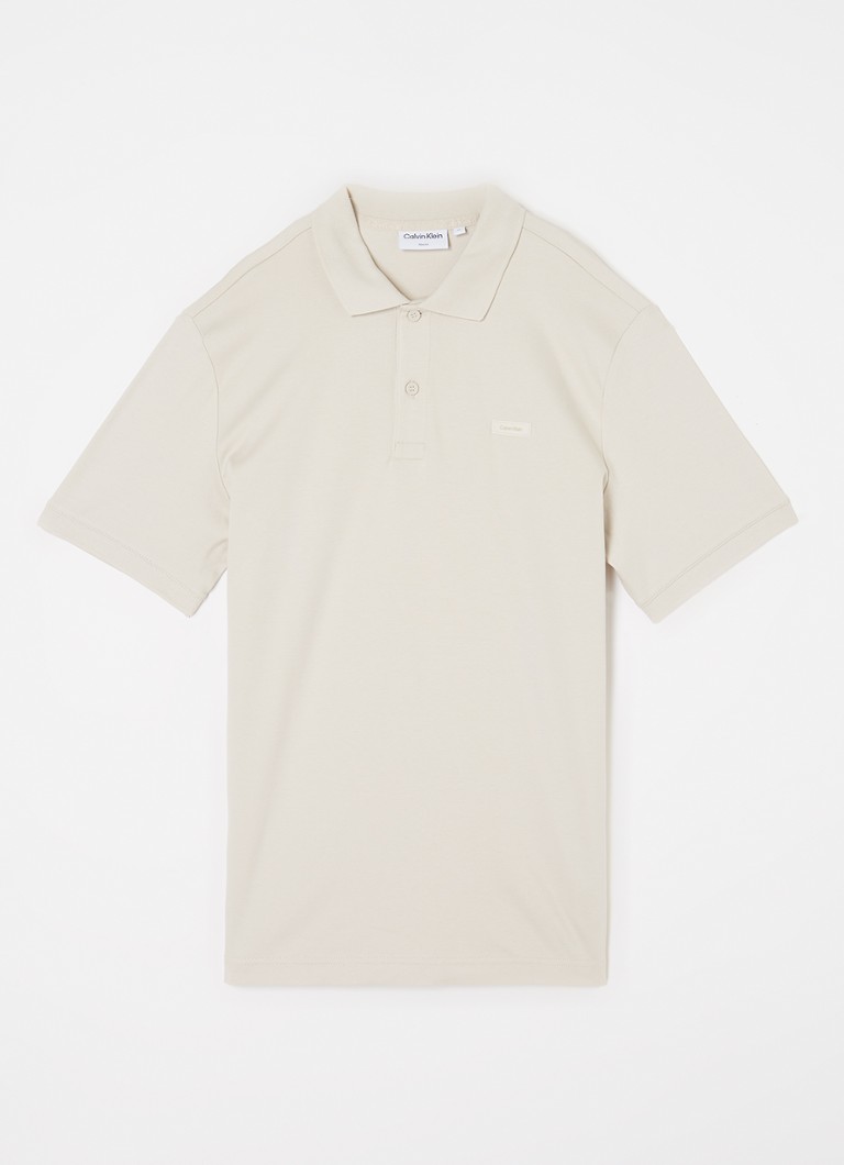 Tricou polo Calvin Klein slim fit cu logo