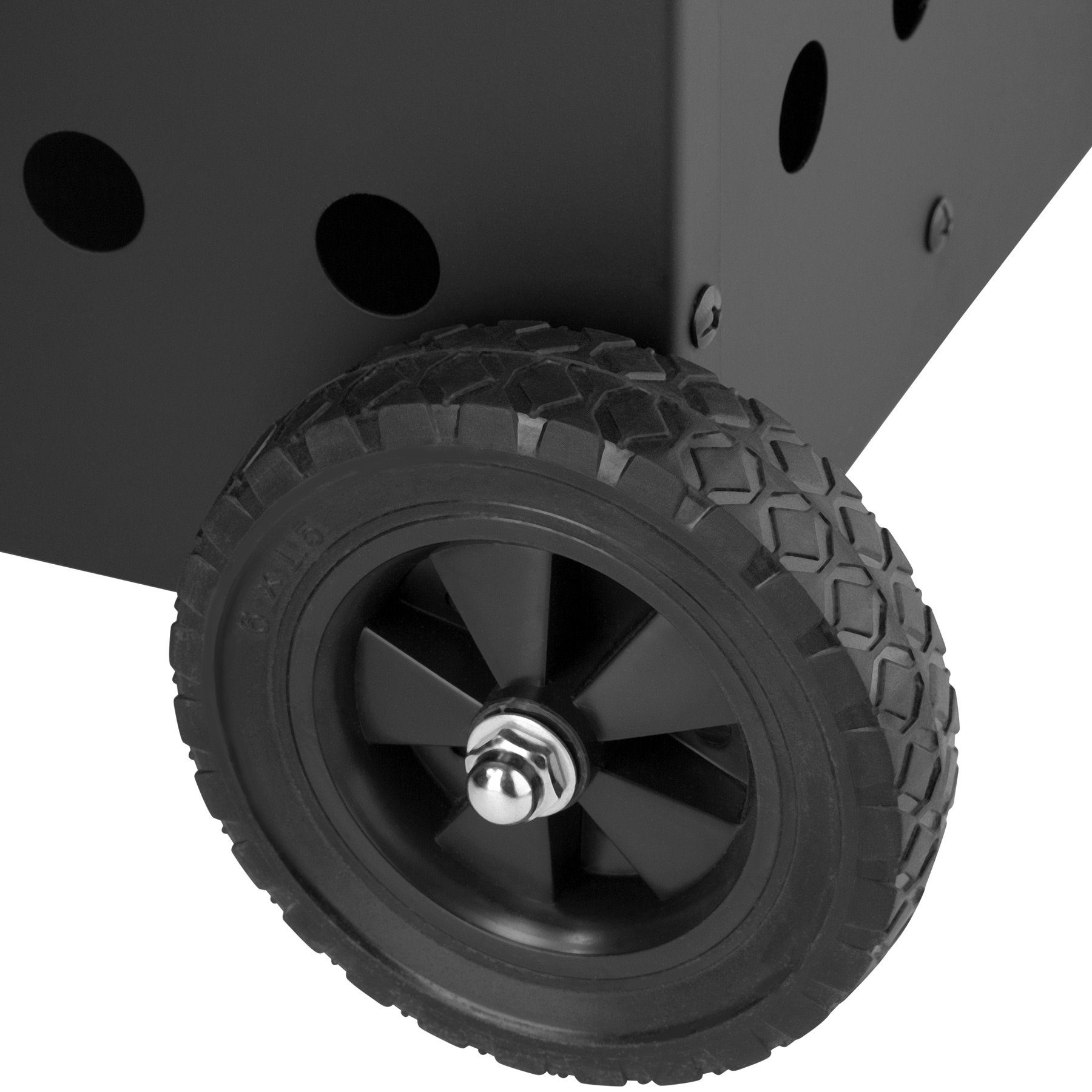 tectake Kaminholzregal Kaminholzwagen extrabreit, BxTxH:45,00x55,00x104,00 cm