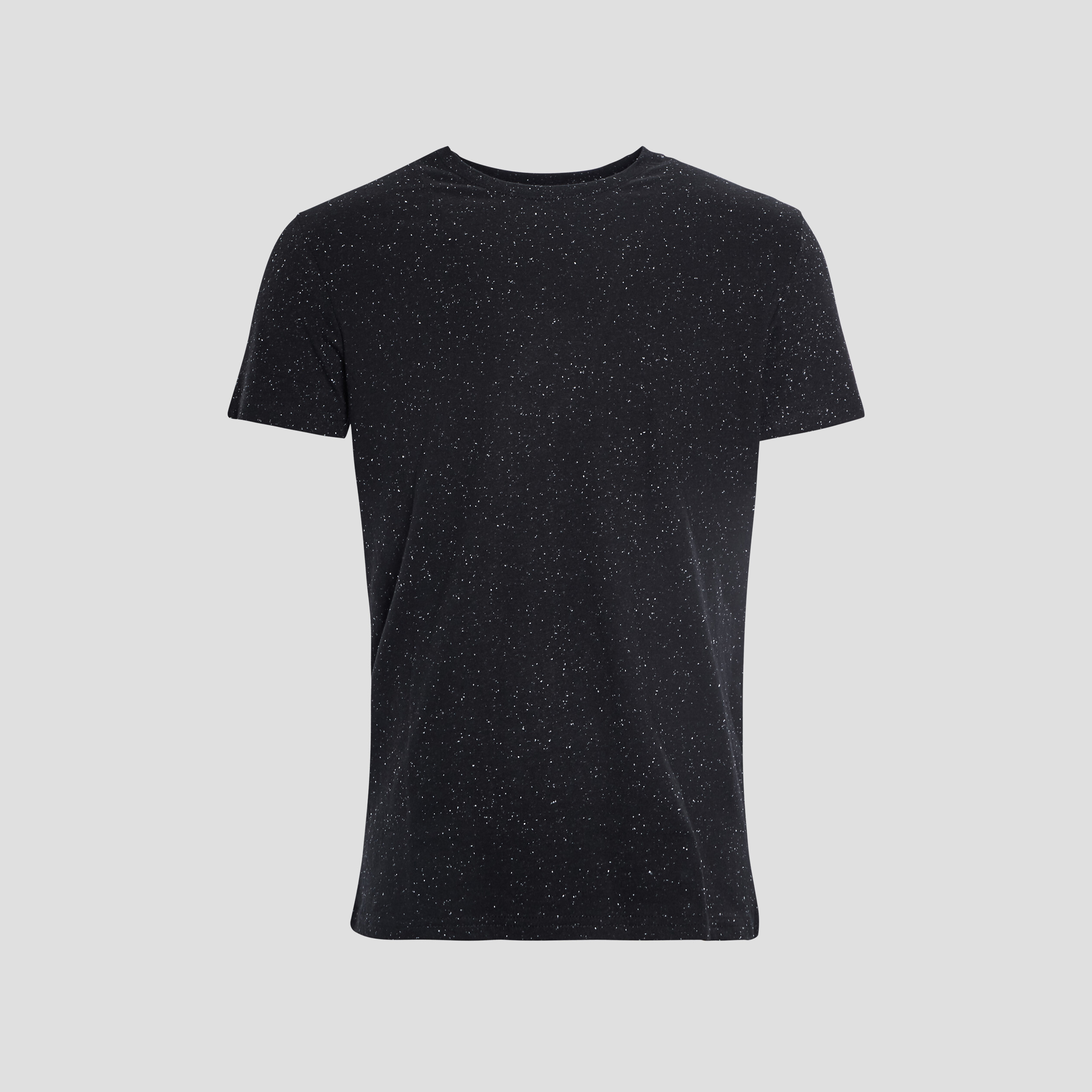 T-shirt manches courtes noir homme | La Halle