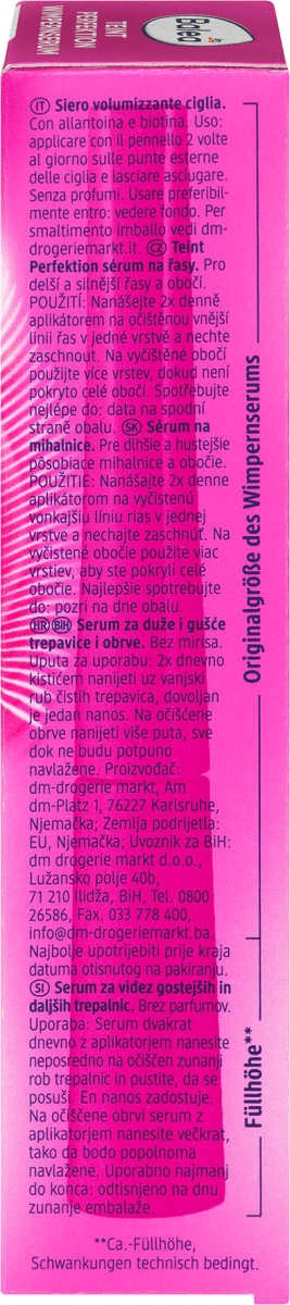 Wimpernserum Teint Perfektion, 4,5 ml