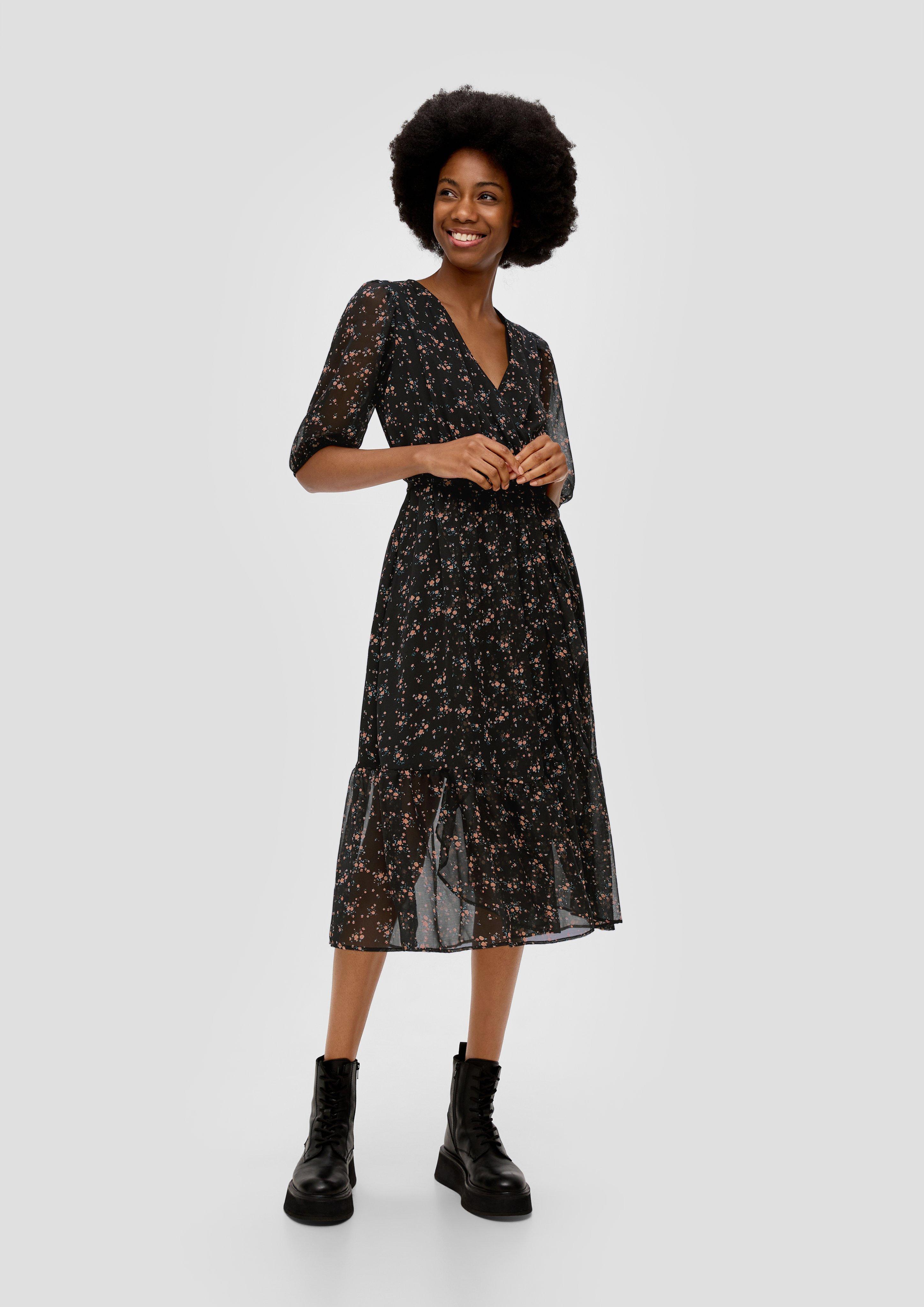 Maxi-Kleid mit All-over-Print  2143506-99A1