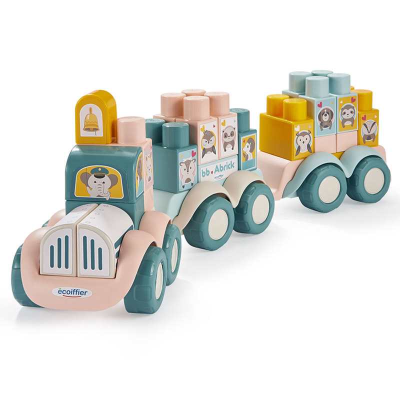 Train et 30 briques Bébé Abrick