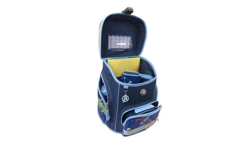 Scooli Avengers EasyFit Schulranzen-Set 5teilig