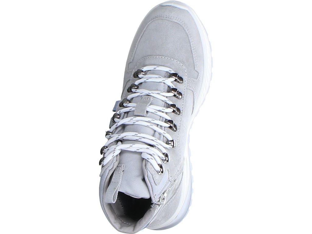 TAMARIS Stiefeletten grau DUO-TEX
