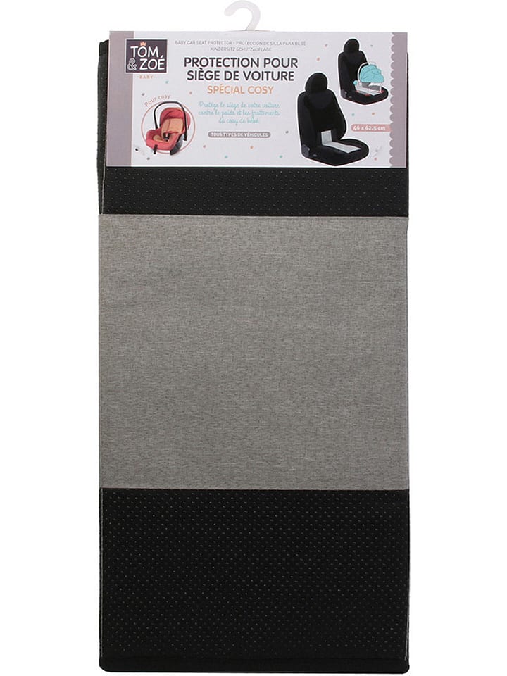 The Home Deco Kids Autositz-Schutzunterlage in Grau - (L)62,5 x (B)46 cm günstig kaufen onesize