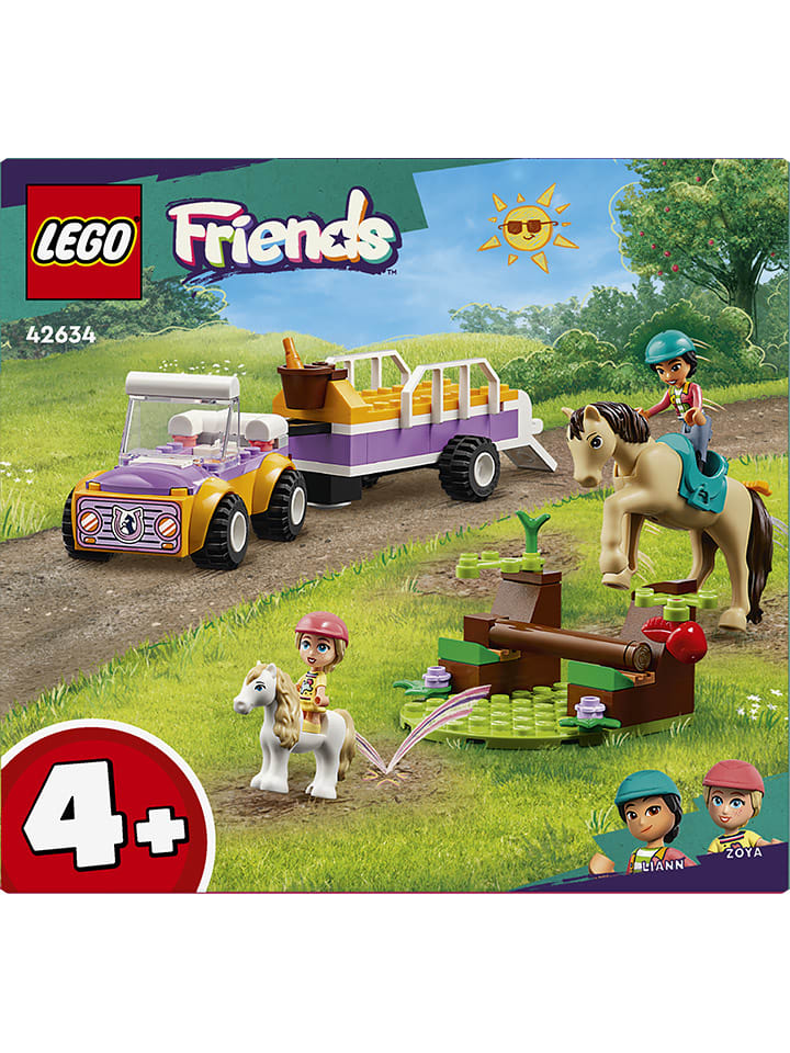 LEGO LEGO® Friends 42634 Pferde- und Pony-Anhänger - ab 4 Jahren günstig kaufen onesize