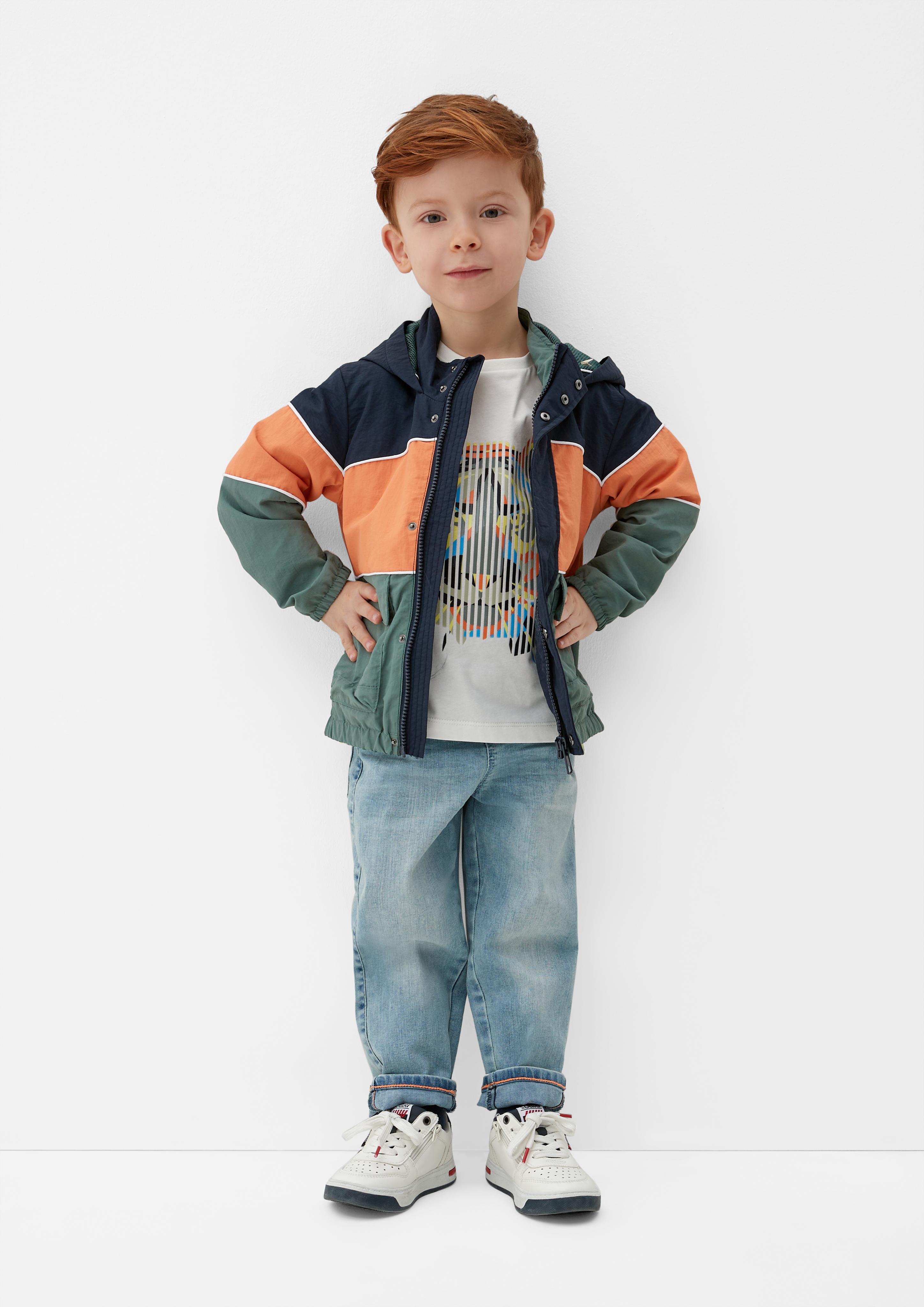 Windbreaker mit Kontrast-Details  2125068-6714
