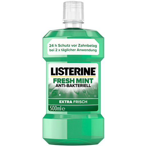 LISTERINE Fresh Mint Mundspülung  500 ml  Lösung
