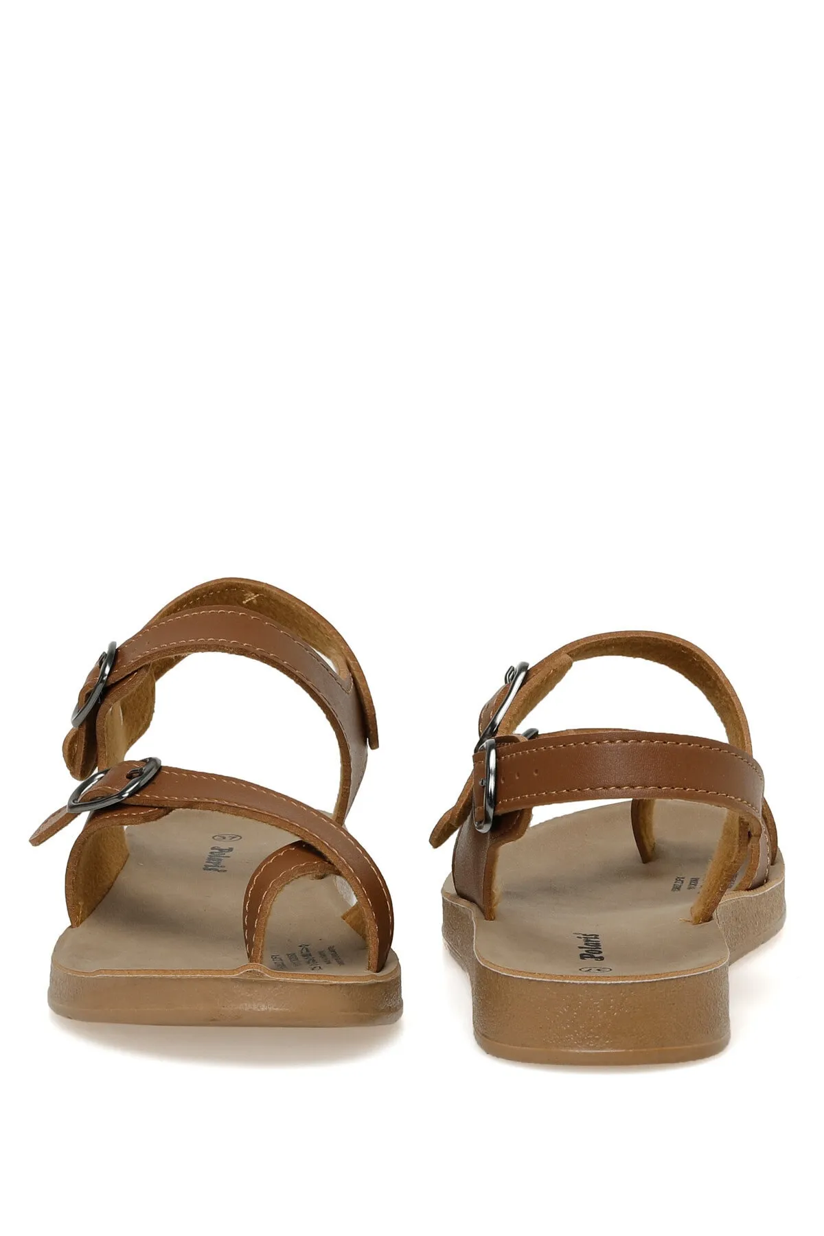 Polaris  158657.z3fx Hellbraune Bequemsandalen für Damen