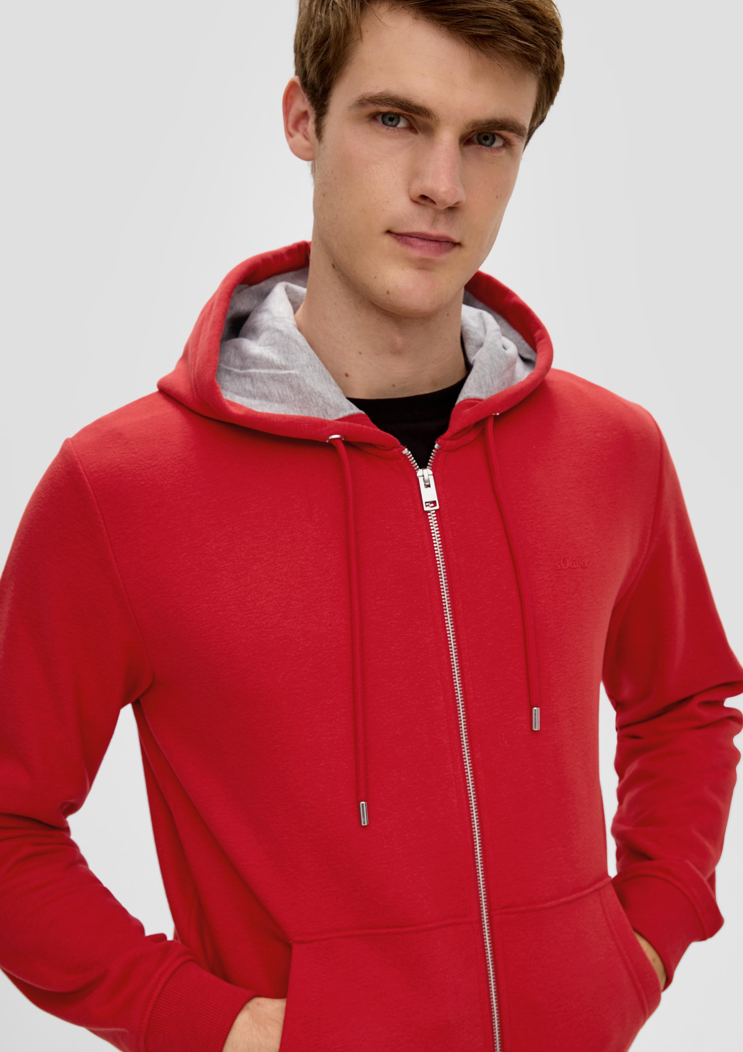 Sweatshirt-Jacke mit Logo-Print  2140259-3162